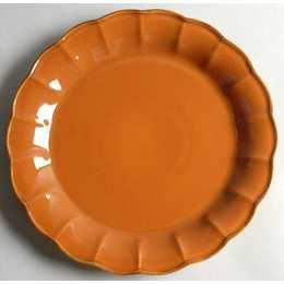 Fall 2014 Tablescape Ideas DIY Autumn Waves-Pumpkin Dinner Plate