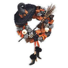 Fall Wreaths BUY or DIY Grandin Road - Cast A Spell Halloween Wreath -