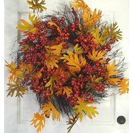 Fall Wreaths BUY or DIY Fall Berry Wreath