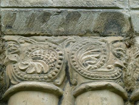 stone carving Wenlock Priory