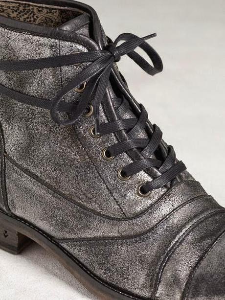 Weathered to Perfection:  John Varvatos Fleetwood Lace Boot