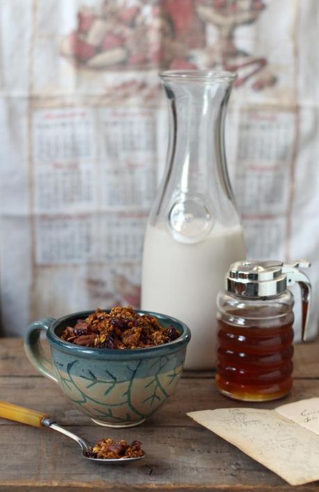 Pumpkin Cranberry & Pecan Granola Pumpkin Granola 01