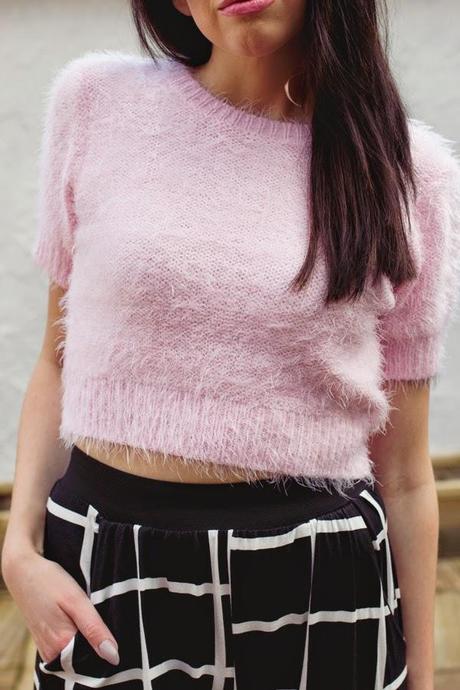 Grid Print & Fluffy Jumpers