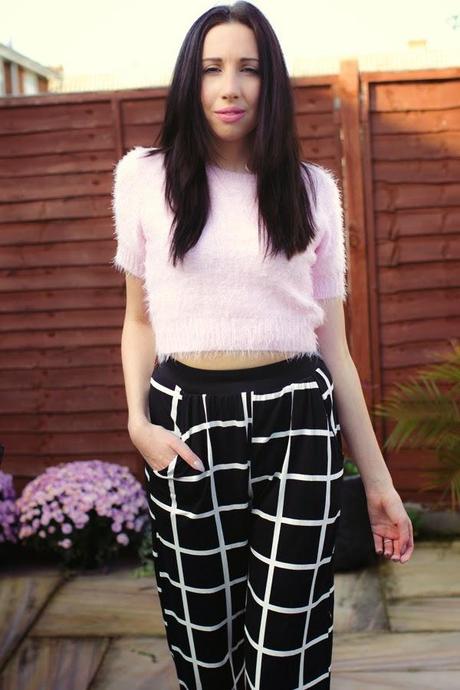 Grid Print & Fluffy Jumpers