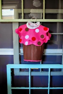 DIY HALLOWEEN COSTUME FOR TODDLER No Sew Cupcake