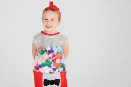 DIY HALLOWEEN COSTUME FOR TODDLER Gumball Machine