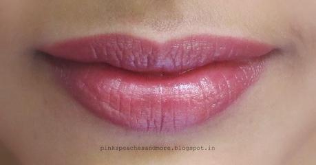 Faces Go Chic Lipstick- Suede Pink| Review and Swatches