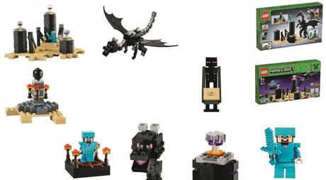 The Dragon Edge LEGO Minecraft set 