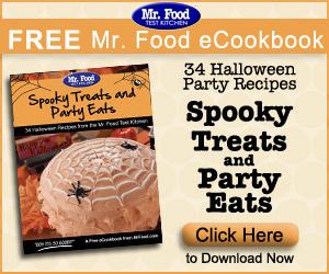 Image: Sign up and receive Mr. Food Spooky Treats and Party Eat eCookbook