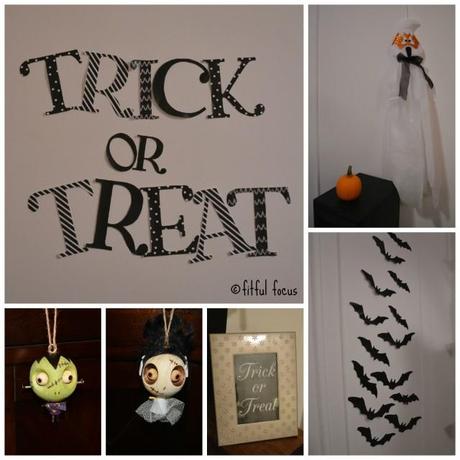 Halloween Decorations via Fitful Focus