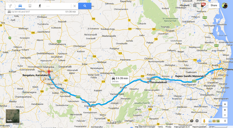 The Goa Road Trip - Day 1 : Getting to Bangalore