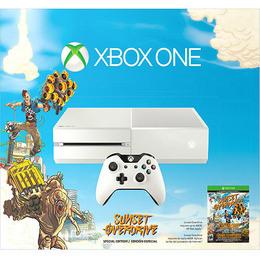 Pre Order XBox One Games, Holiday Gift Ideas for Dad, Mom, Kids, and Grandkids from Microsoft Microsoft - Xbox One White 500 GB Console - Sunset Overdrive Bundle (Xbox One)