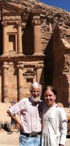 Therese and me at Petra