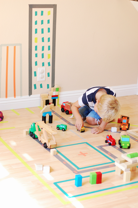 Build A Washi Tape City Build A Washi Tape City