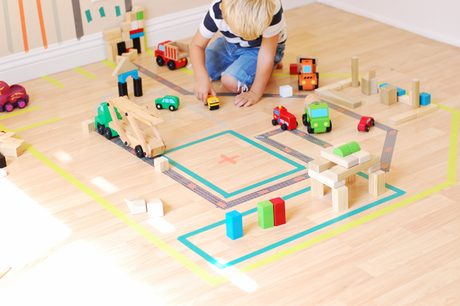 Build A Washi Tape City Build A Washi Tape City