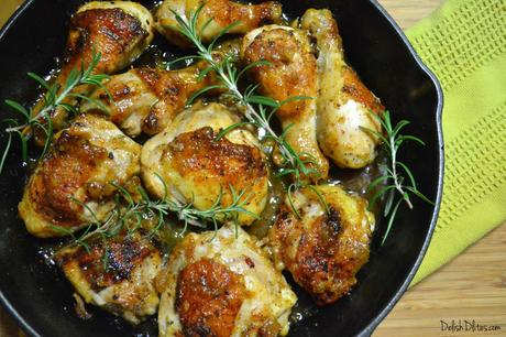 Pineapple-Mustard Glazed Chicken DSC_0687