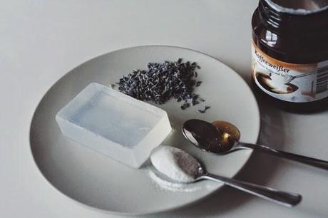 milk& honey, lavender soap (DIY). milk& honey, lavender soap (DIY).