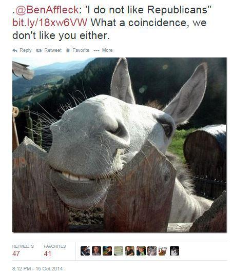 Actor Ben Affleck dislikes Republicans; defends Islam Ben Affleck