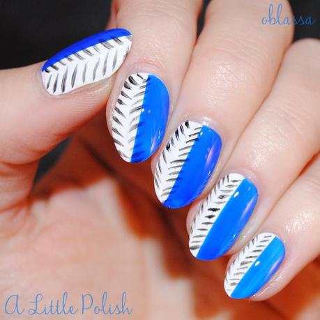 The Nail Challenge Collaborative Presents - Stripes - Look 2