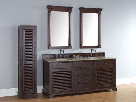 Veroli Sable Vanity with Shutter Doors Veroli Sable Vanity with Shutter Doors