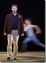 Joey Bland and Alicia Delgadillo star in Hubbard Street Dance Chicago and The Second City's world premiere of Review: The Art of Falling (Hubbard Street Dance Chicago + The Second City)