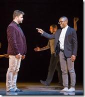 Joey Bland and Travis Turner star in Hubbard Street Dance Chicago and The Second City's world premiere of Review: The Art of Falling (Hubbard Street Dance Chicago + The Second City)