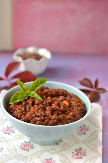 Lentil Bolognese Lentil Bolognese