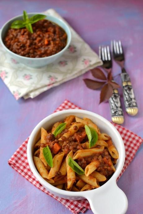 Lentil Bolognese Lentil Bolognese