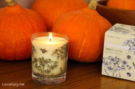 Autumn in the air scented candles for autumn winter