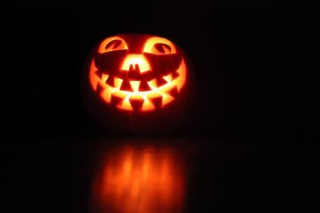 Happy halloween pumpkin Autumn in the air
