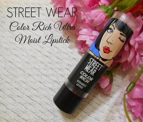 Street Wear Color Rich Ultra Moist Lipstick Fire Your Ex (01) : Review, Swatch, FOTD