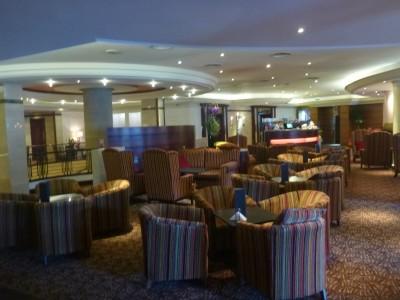 Staying in the World Famous Europa Hotel in Belfast, Northern Ireland The Piano Bar