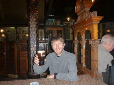 Staying in the World Famous Europa Hotel in Belfast, Northern Ireland The famous Crown Liquor Saloon - right opposite the Europa Hotel.