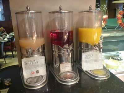 Staying in the World Famous Europa Hotel in Belfast, Northern Ireland Armagh Apple Juice.