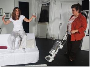 Susan Steinmeyer and Deborah Hearst star in Bluebird Arts' Review: The Clean House (Bluebird Arts)