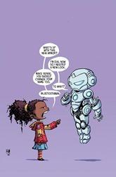Superior Iron Man #1 Cover - Young Variant Superior Iron Man #1 Cover - Young Variant