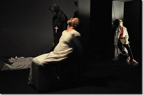 Holly Thomas Cerney, Wesley Walker and Johnny Graff in Trap Door Theatre's Review: John Doe (Trap Door Theatre)