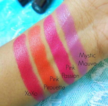 Street Wear Color Rich Ultra Moist Lipstick Pink Passion (11) : Review, Swatch, FOTD