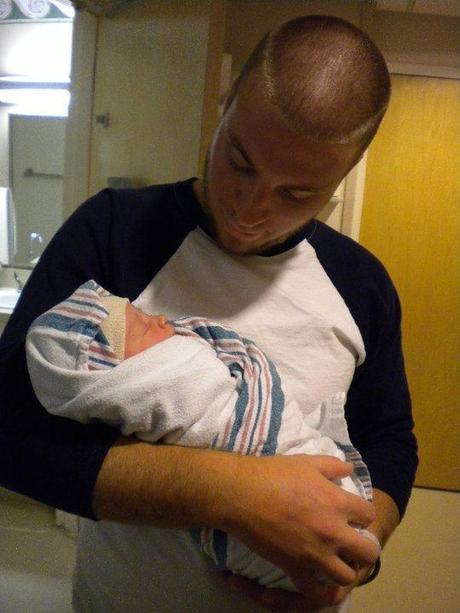 He calls us by name. Daddy meeting Rhema for the first time.