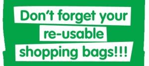 Carrier Bag Charge Introduced Today Shopping bag charge