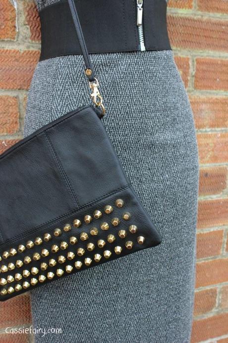 Styling one tweed dress for work, casual & party time! David Emanuel tweed dress styled 4 ways-16