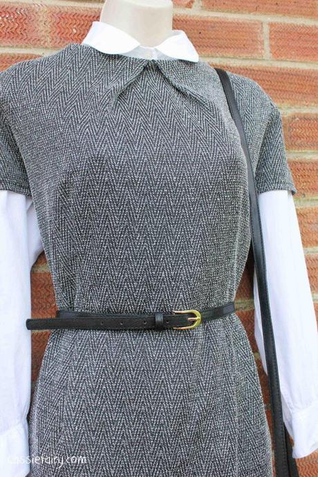 Styling one tweed dress for work, casual & party time! David Emanuel tweed dress styled 4 ways-11