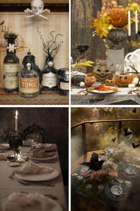 Halloween Ideas – Sophisticated and Chic Halloween-outdoor-table-settings