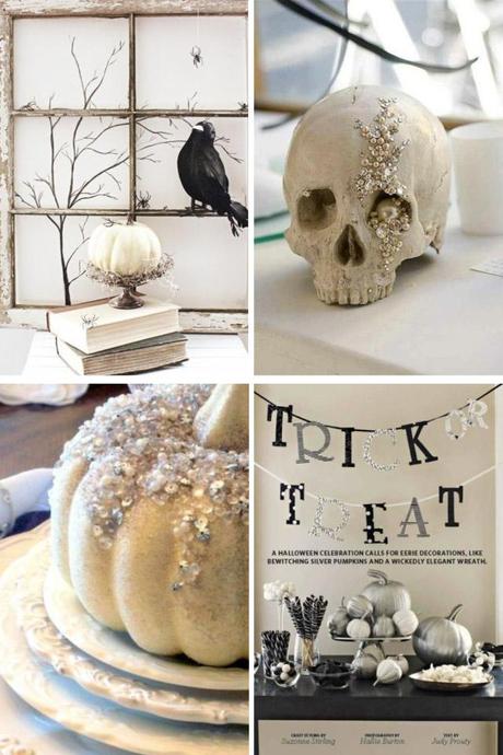 Halloween Ideas – Sophisticated and Chic Halloween-black-and-white