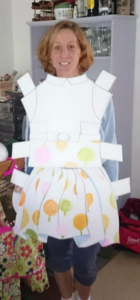DIY Paper Doll Costume
