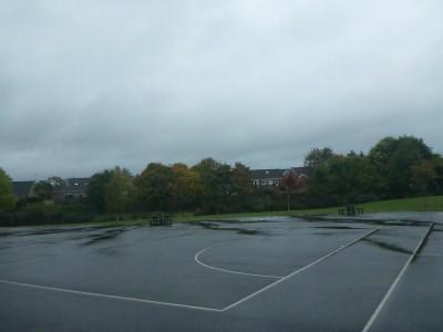 30 Year Reunion: School Tour of Kilmaine Primary School, Bangor, Northern Ireland The outer playground at Kilmaine.