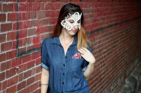 Perfect for Halloween! Handmade Leather Masks at December Thieves