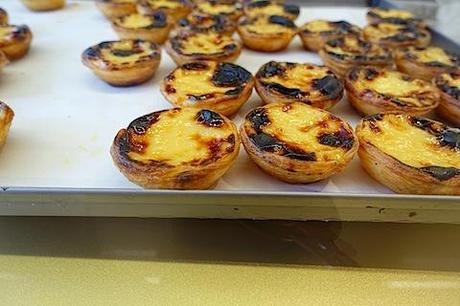 Honeymoon In Portugal, Part 1: Lisbon pasteis de nata.JPG