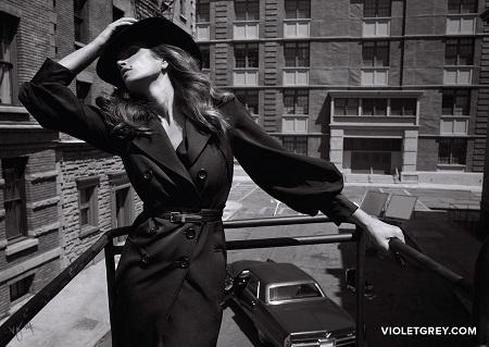 Cindy Crawford featured on Violet Grey 