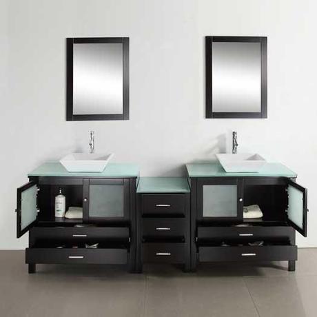 Large Brentford Modern Bathroom Vanity Large Brentford Modern Bathroom Vanity